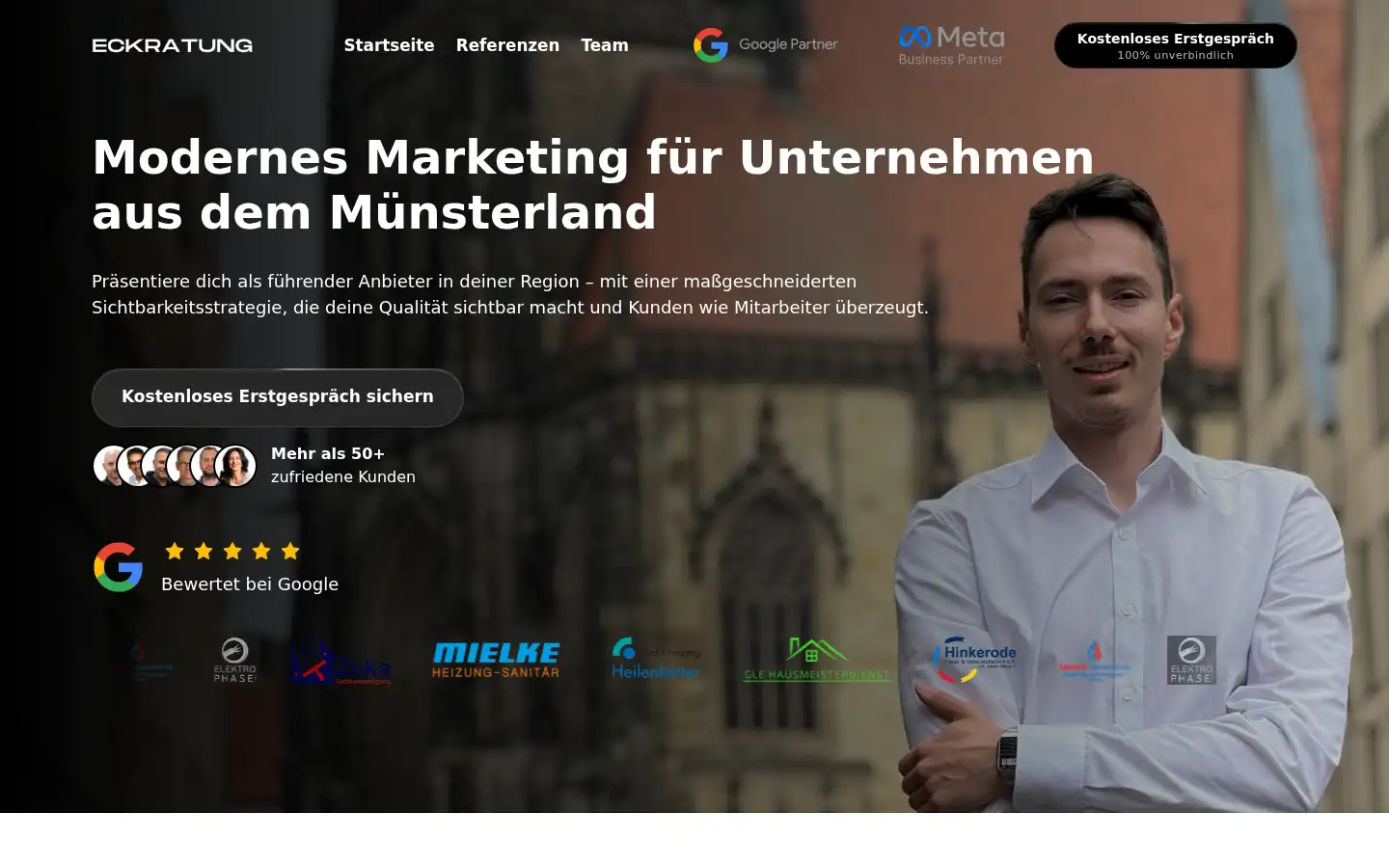 Screenshot of eckratung.de