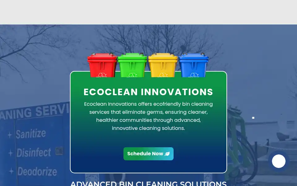 Screenshot of ecoclean-innovations.com