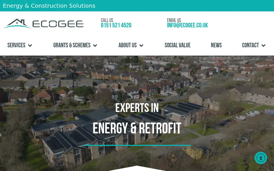 Screenshot of ecogee.co.uk