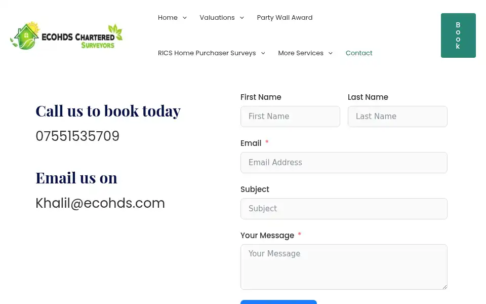 Screenshot of ecohds.com