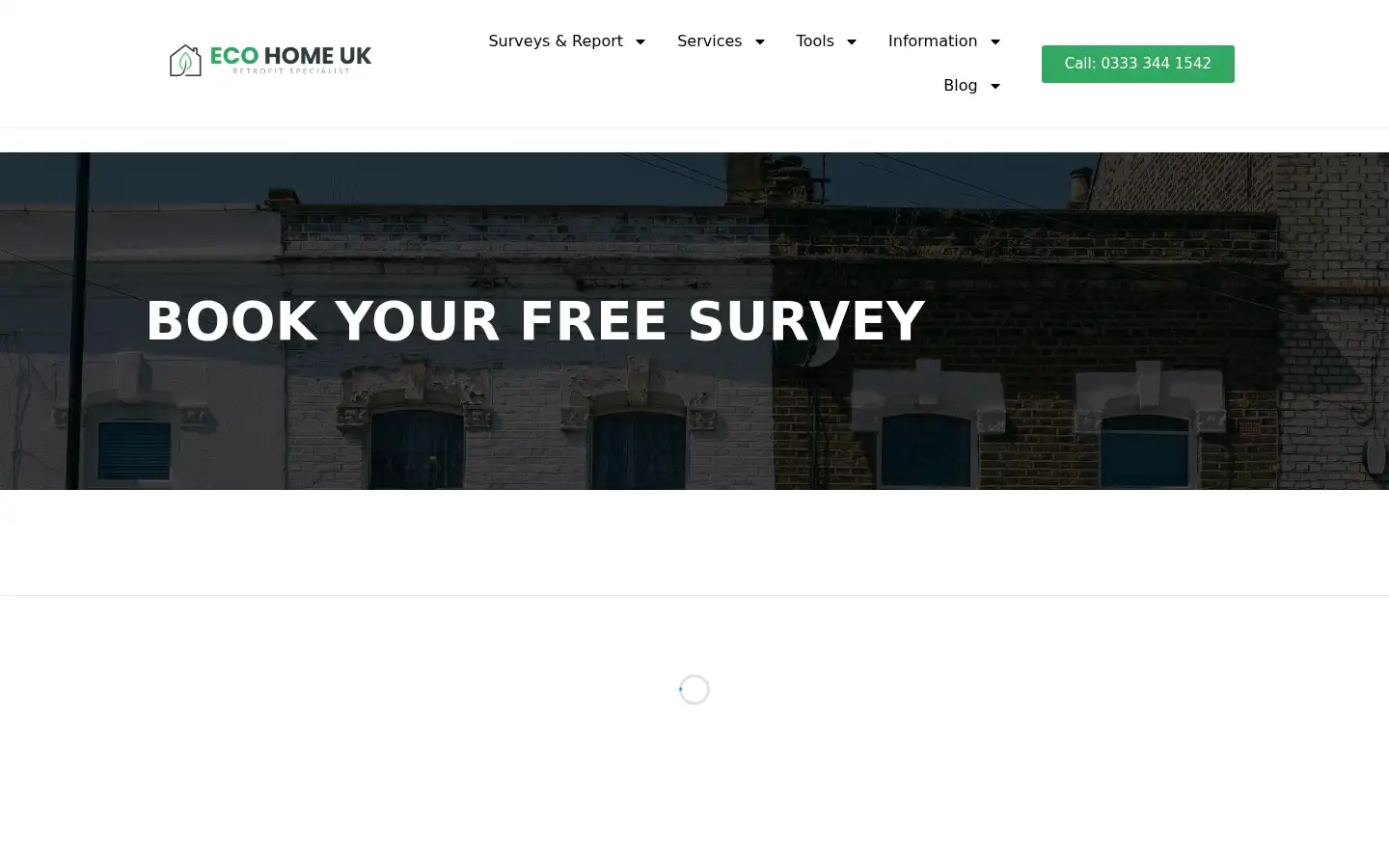 Screenshot of ecohomeuk.co.uk