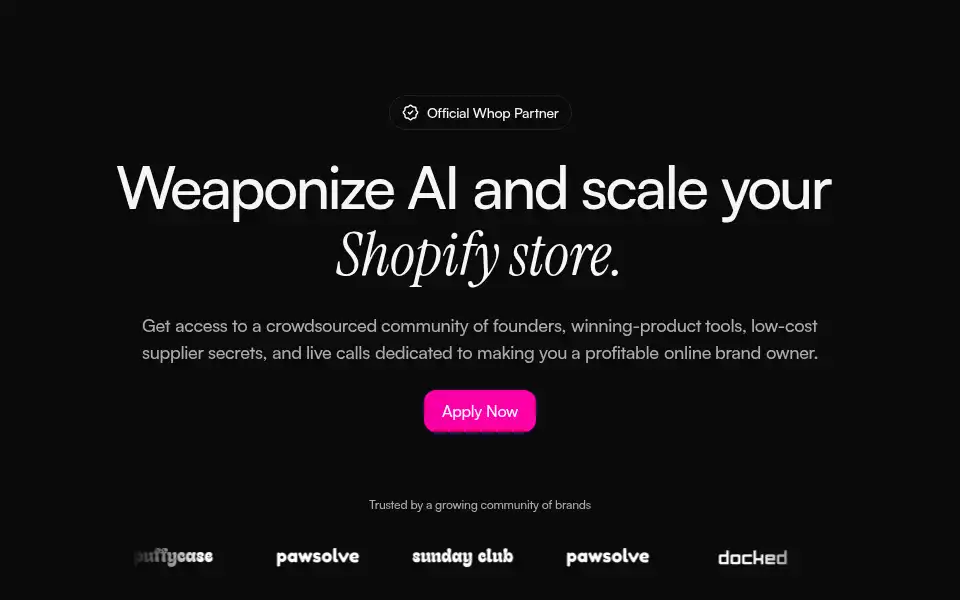 Screenshot of ecom-collective.co