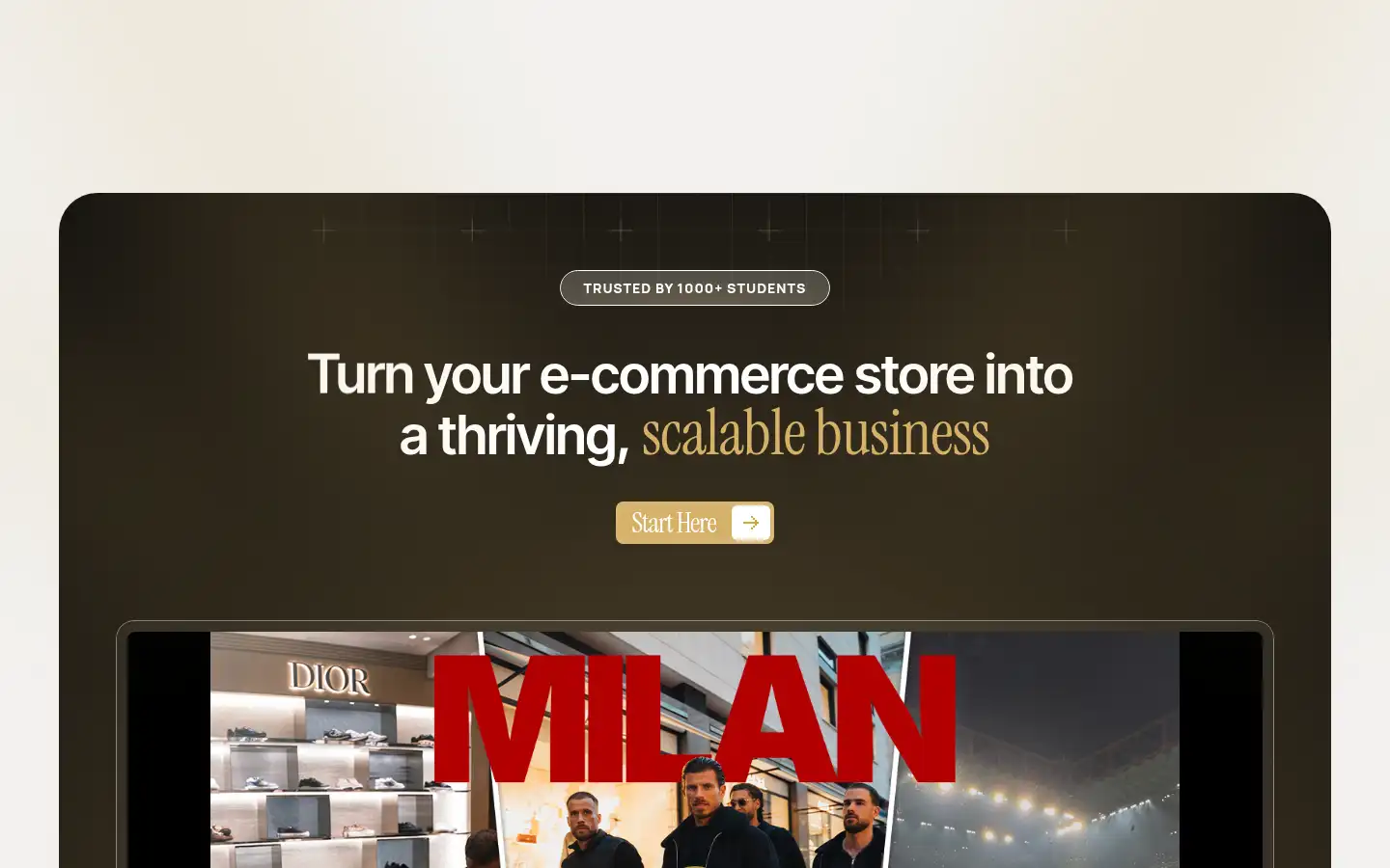 Screenshot of ecom-life.com