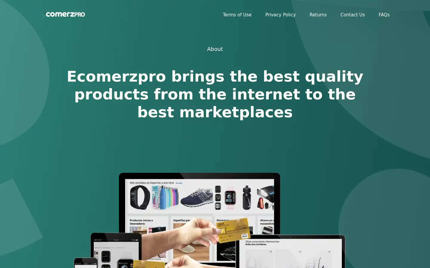 Screenshot of ecomerzpro.net