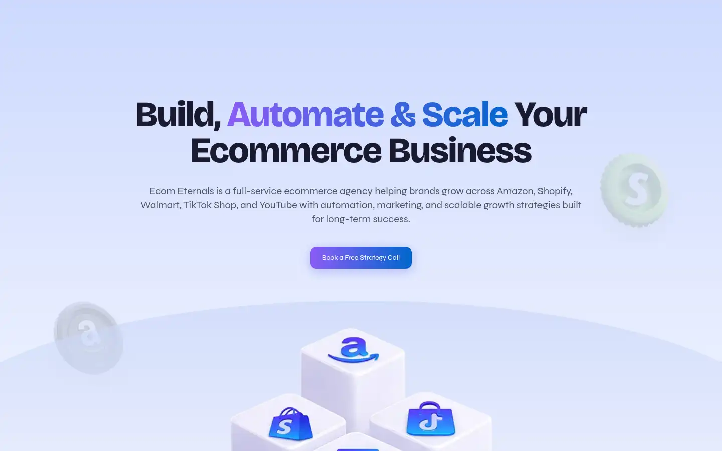 Screenshot of ecometernals.com