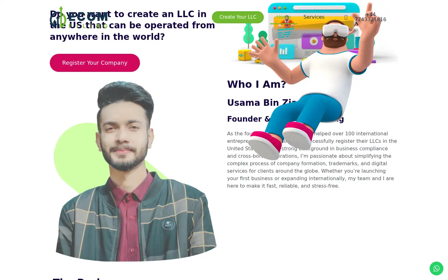 Screenshot of ecomfiling.com