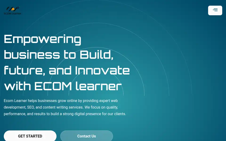 Screenshot of ecomlearner.io