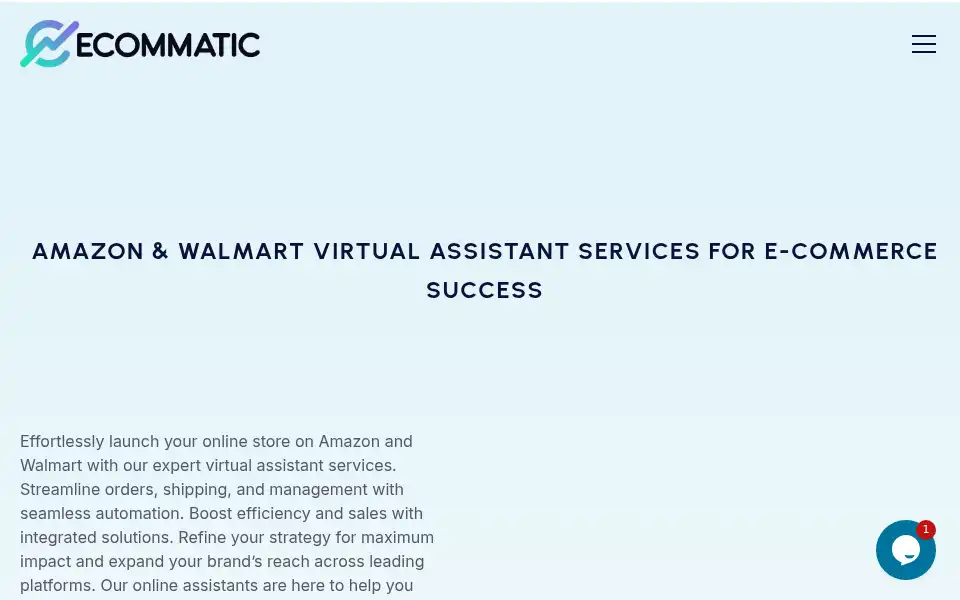 Screenshot of ecommatic.us