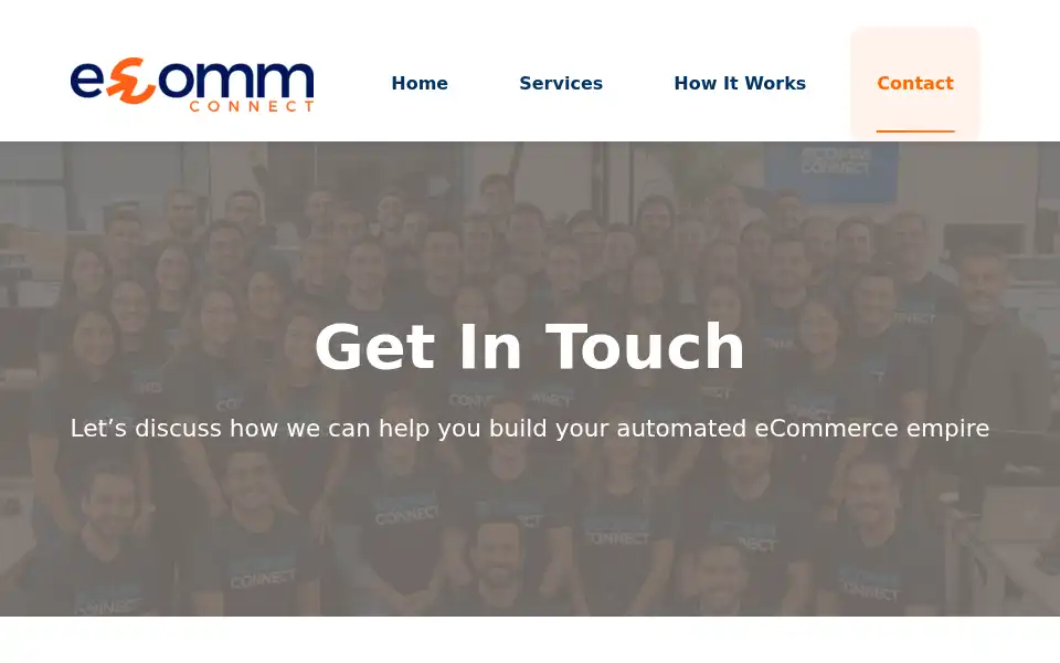 Screenshot of ecommconnect.com