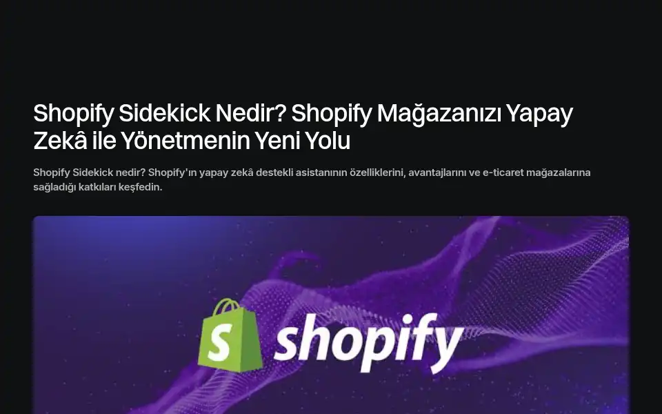 Screenshot of ecomminds.com.tr