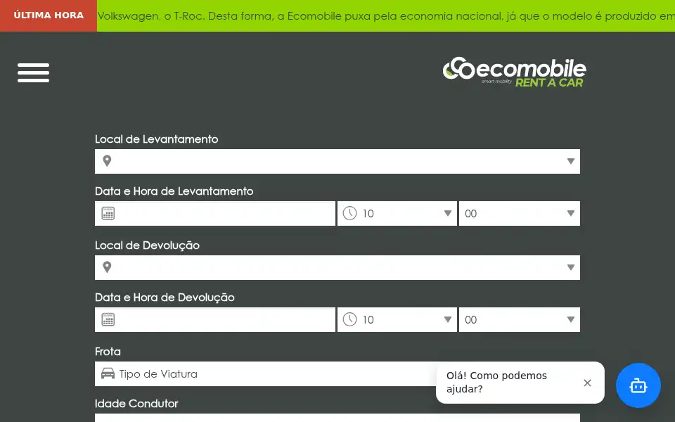 Screenshot of ecomobile.pt