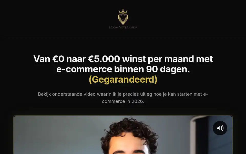 Screenshot of ecomveteranen.nl
