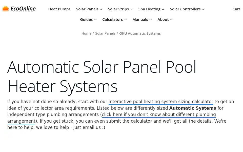 Screenshot of ecoonline.com.au