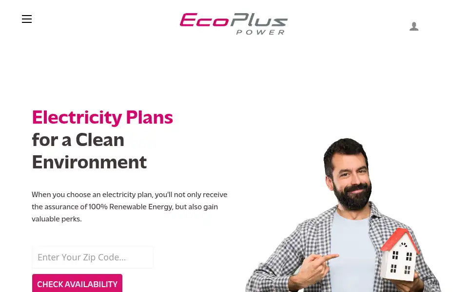 Screenshot of ecopluspower.com