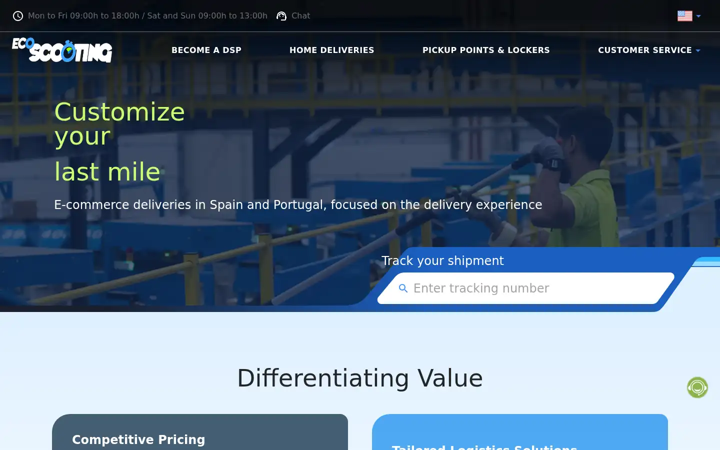 Screenshot of ecoscooting.com