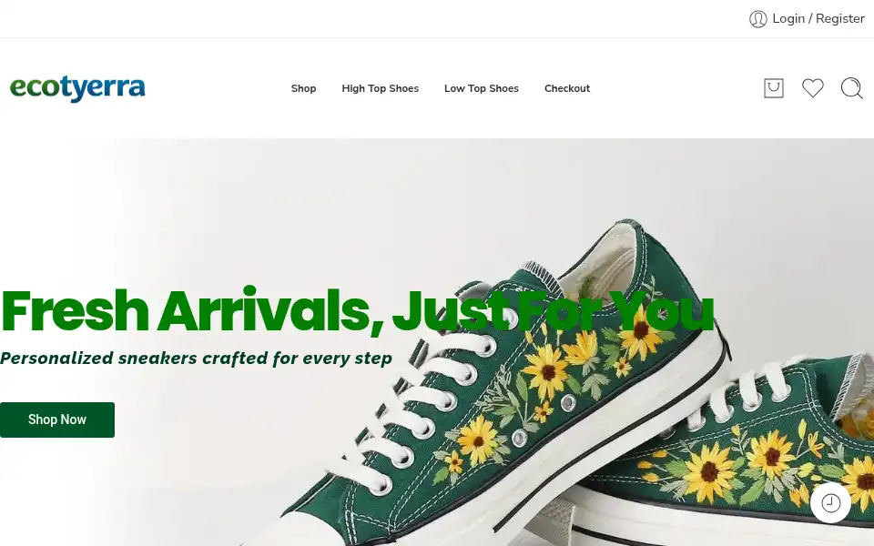 Screenshot of ecotyerra.com