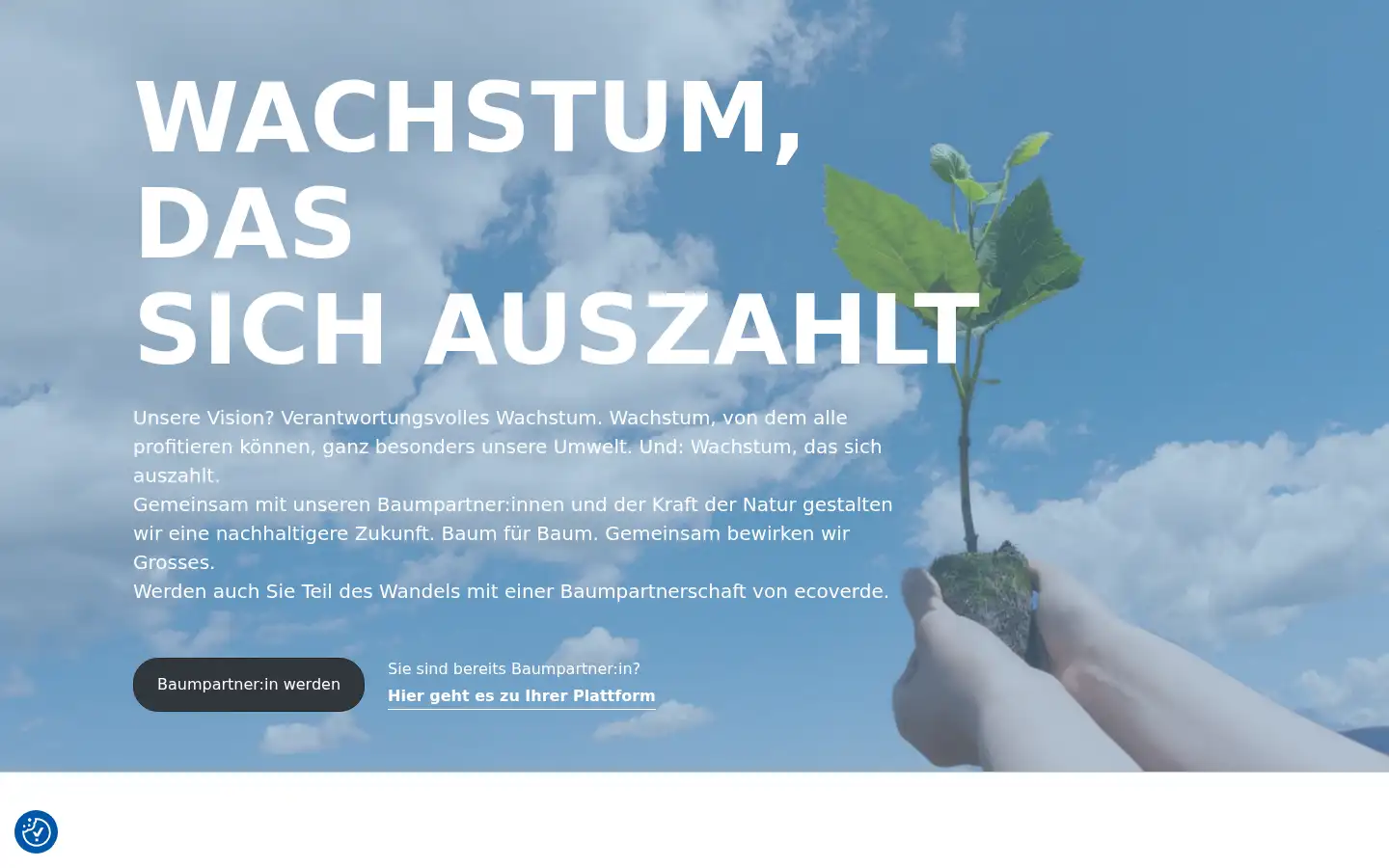 Screenshot of ecoverde.ch
