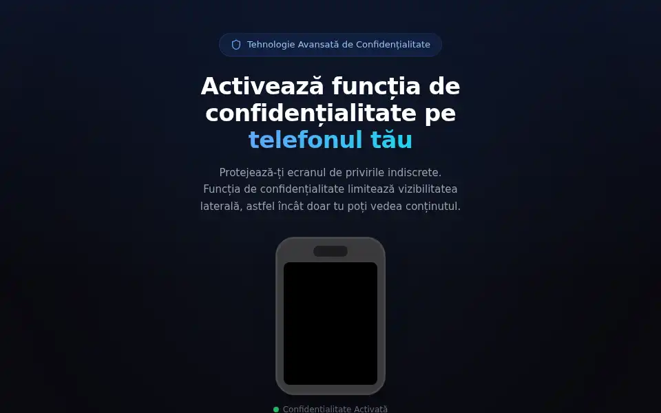 Screenshot of ecranprivat.com