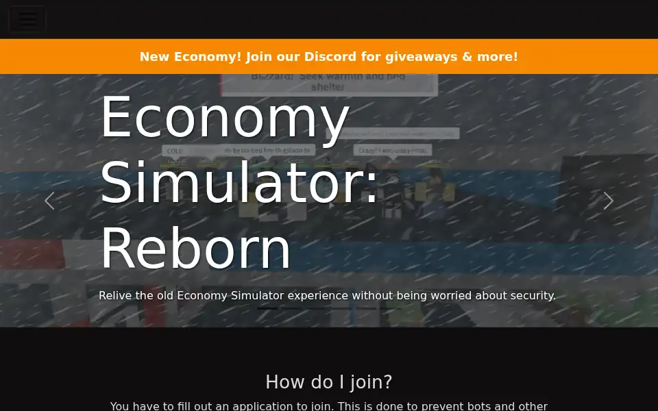 Screenshot of ecsr.io