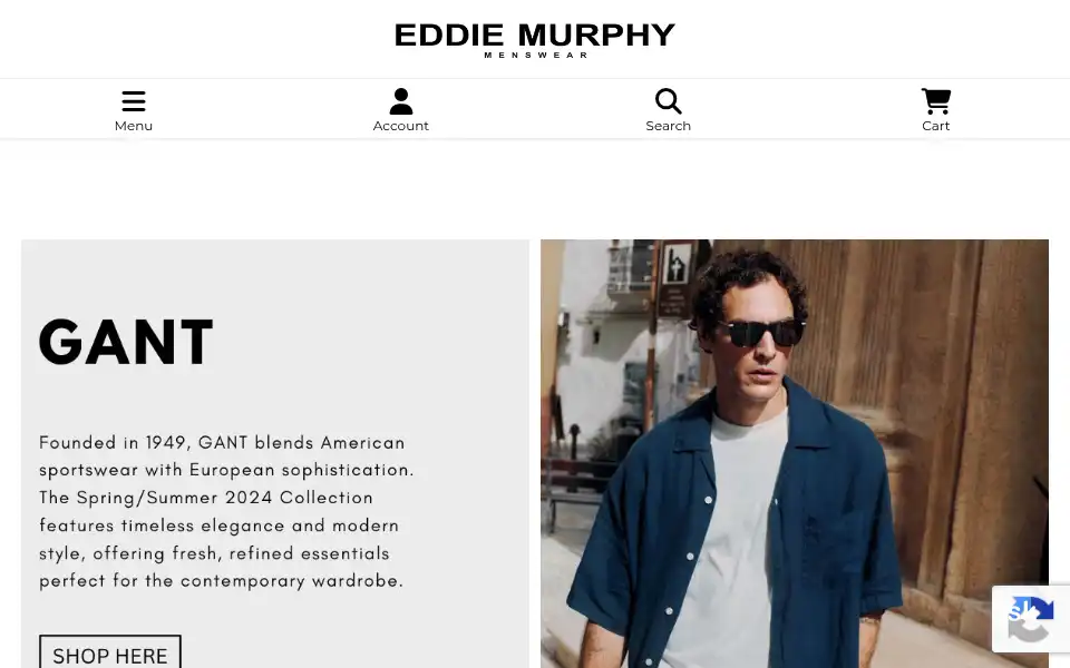Screenshot of eddiemurphy.ie
