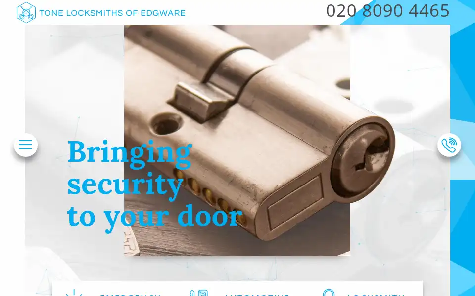 Screenshot of edgwarelocksmith.co.uk