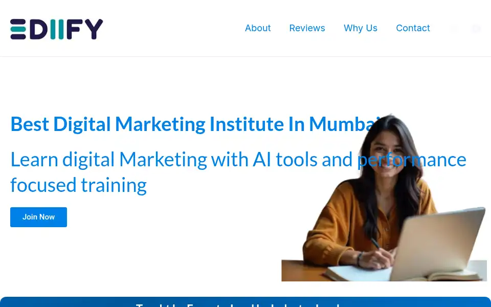 Screenshot of ediify.com