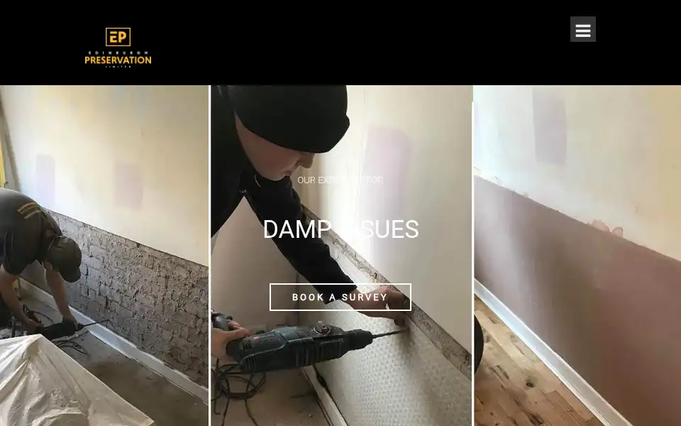 Screenshot of edinburghpreservation.co.uk