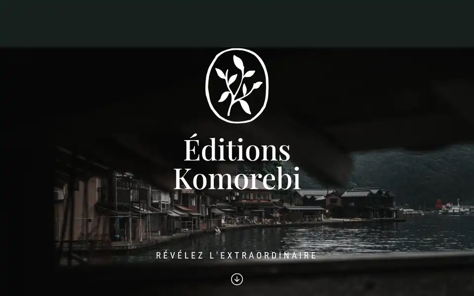 Screenshot of editions-komorebi.com