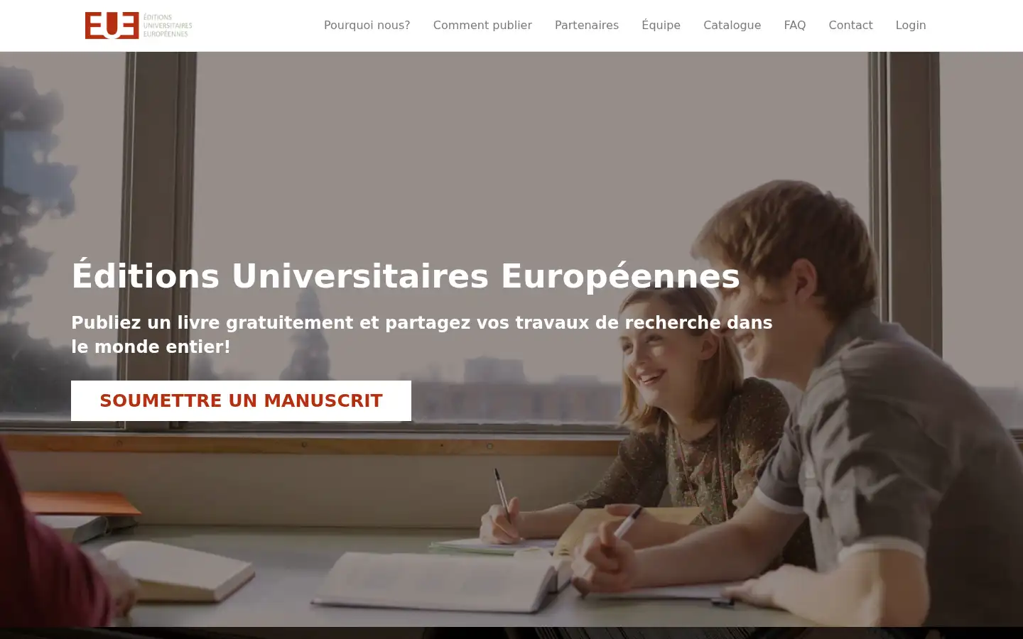 Screenshot of editions-ue.com