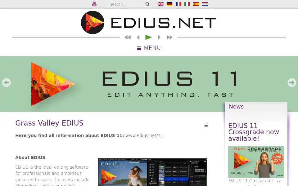 Screenshot of ediuseffects.com