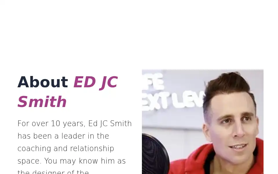 Screenshot of edjcsmith.com