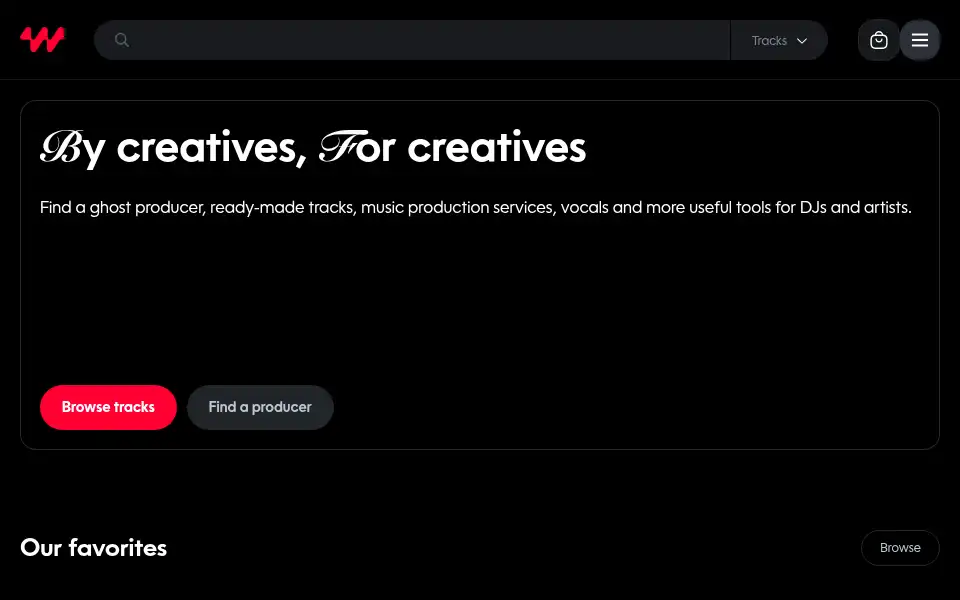 Screenshot of edmwarriors.com