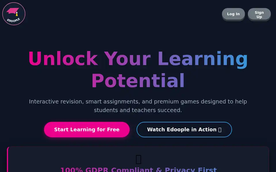 Screenshot of edoople.com