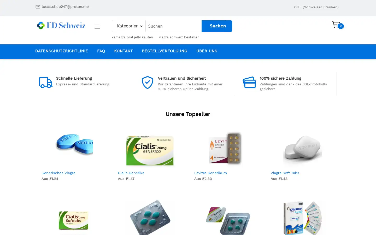 Screenshot of edschweiz.org