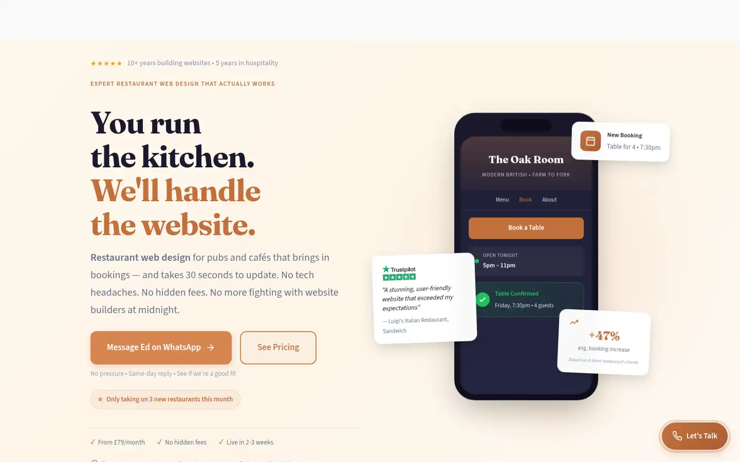 Screenshot of edthedev.co.uk