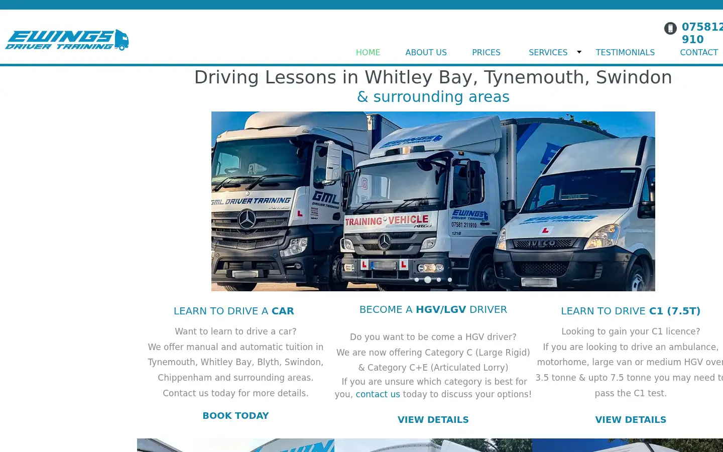 Screenshot of edtl.co.uk