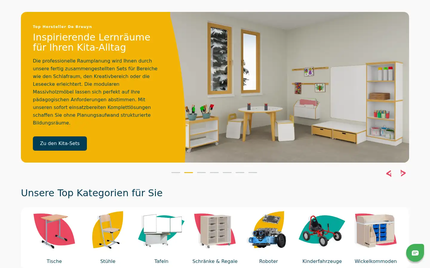 Screenshot of edu.de