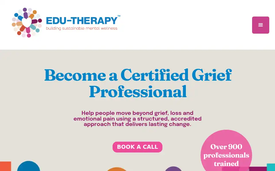 Screenshot of edu-therapy.uk