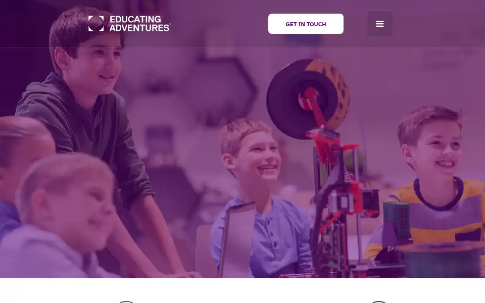 Screenshot of educatingadventures.com