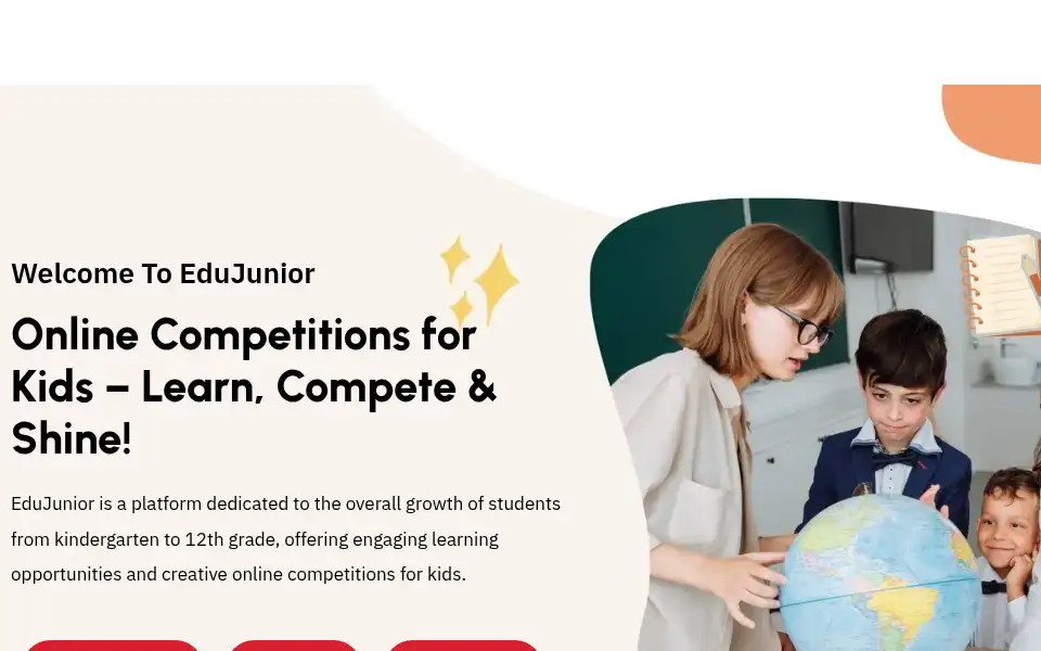 Screenshot of edujr.com