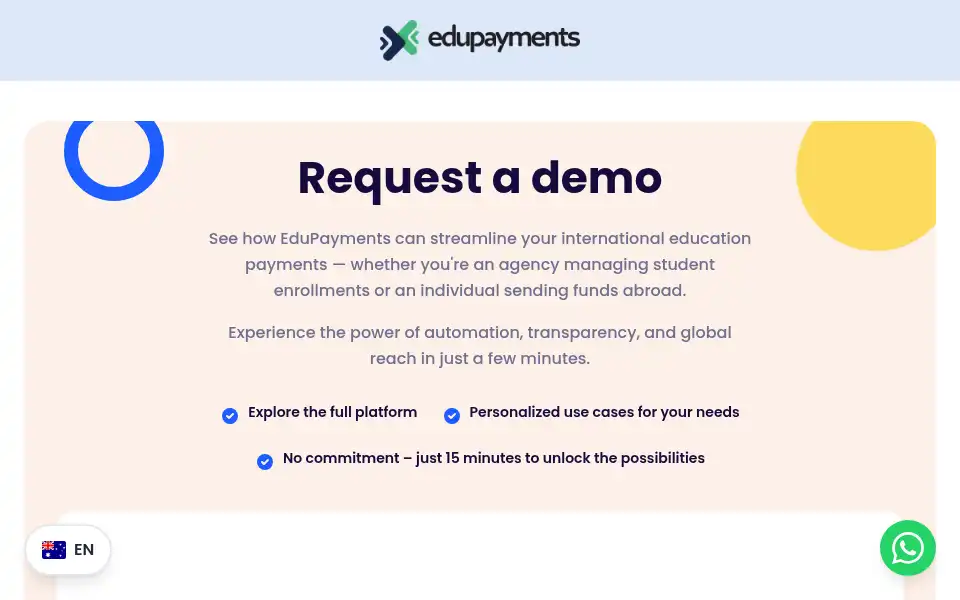 Screenshot of edupayments.net