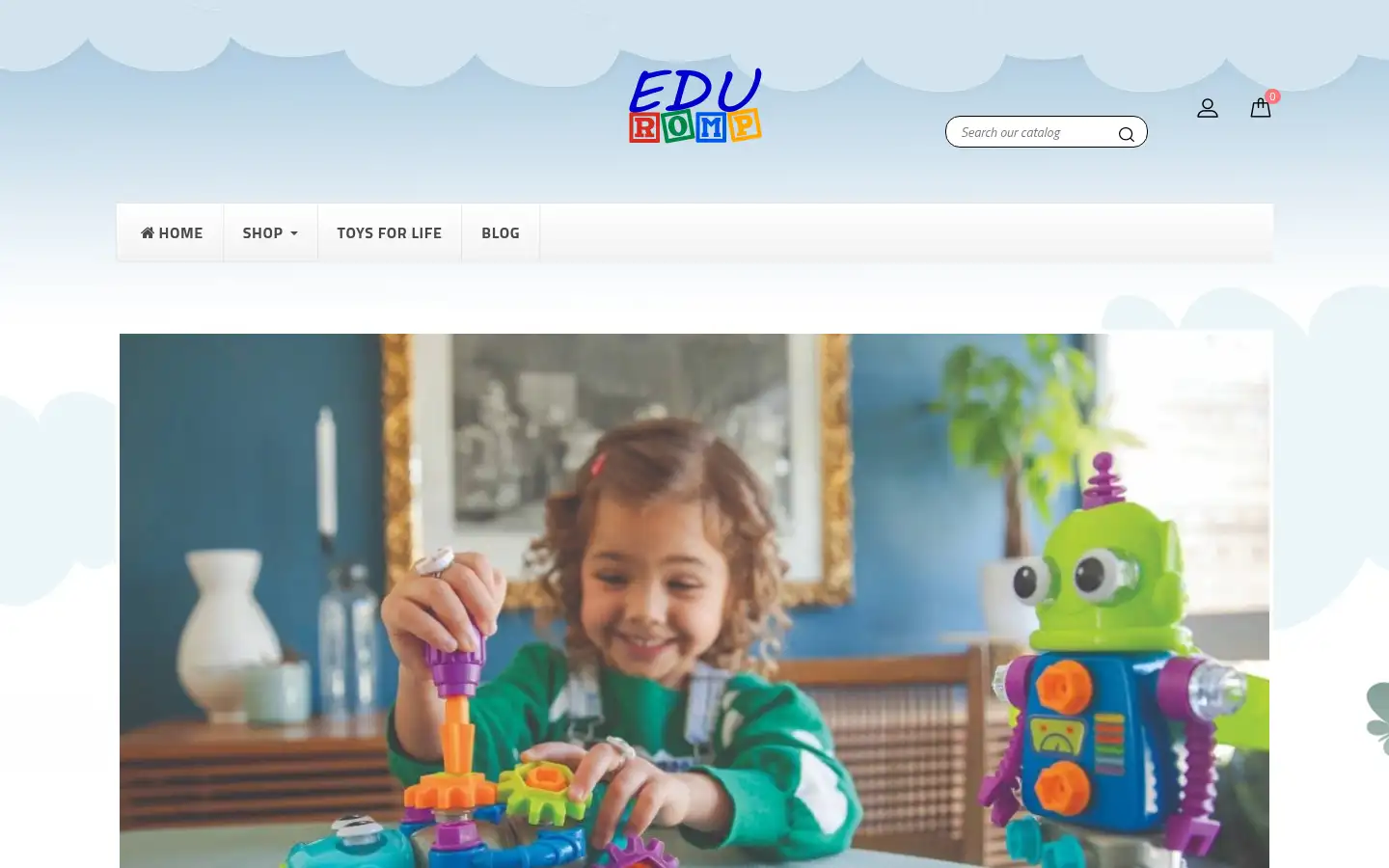 Screenshot of eduromp.com