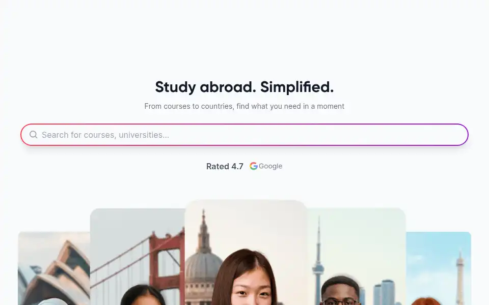 Screenshot of edvoy.com