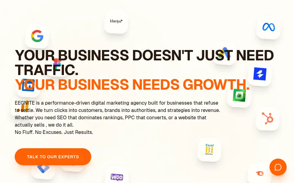 Screenshot of eegnite.com