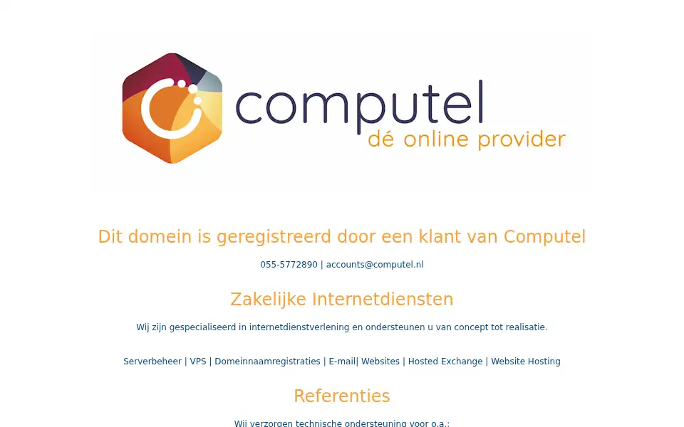 Screenshot of eerlijkvlees.nl