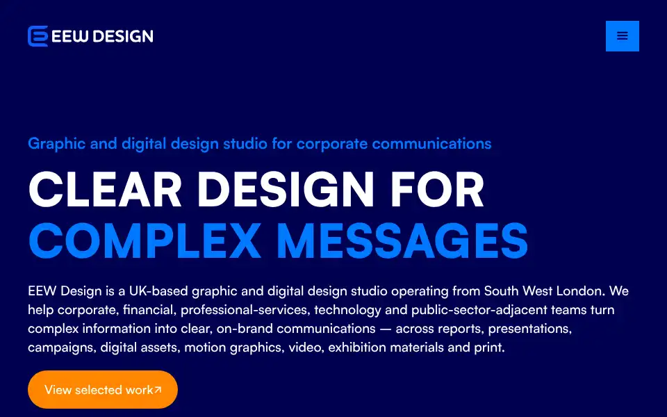 Screenshot of eew-design.com