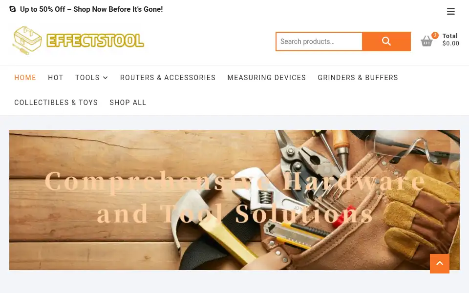 Screenshot of effectstool.com