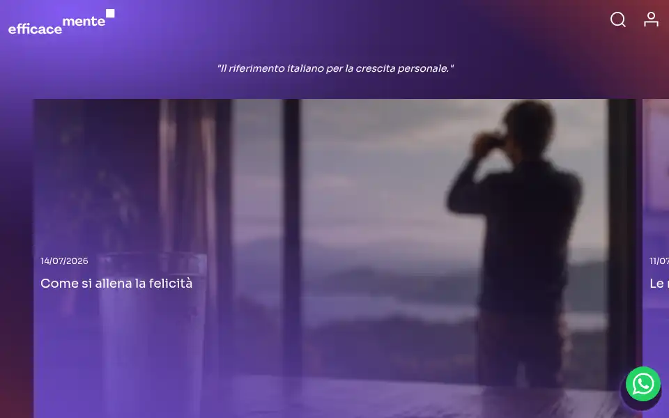 Screenshot of efficacemente.com