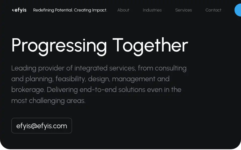 Screenshot of efyis.com