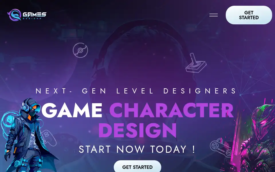 Screenshot of egamedesigns.com